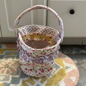 Matilda Jane reversible Easter basket. Used twice. EUC.
